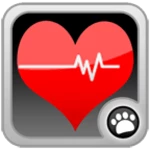 prueba de corazón android application logo